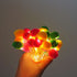 Pom Pom String Lights - Copper Wire - 10M in lenght - 100 LEDs - Superior quality - USB Operated String Lights - Colourful and Quirky Home Decor and Gift - Buy Online India - Free Shipping